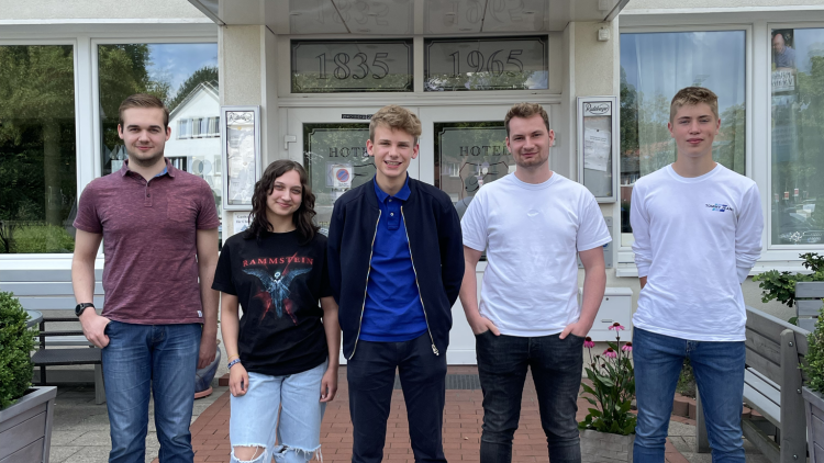 Foto des neuen Vorstands der Jungen Liberalen Cloppenburg
