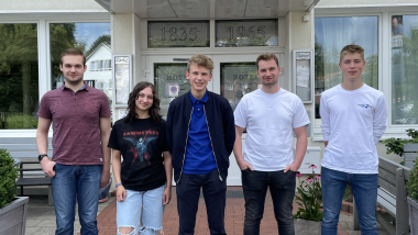 Foto des neuen Vorstands der Jungen Liberalen Cloppenburg